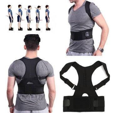 Roro™️ - Posture Pro Adjustable Back Posture Corrector/ Neck & Back Pain Reliever Belt for Women & Men